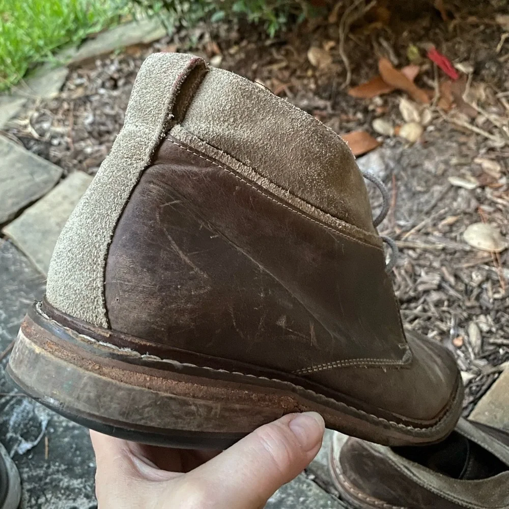 Cole Haan Williams Chukka II Dress Boot Men’s size 12 Brown Leather & Suede City